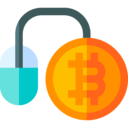 money,business and finance,ui,computer,multimedia,coin,mouse,clicker,cryptocurrency,bitcoin,pay per click